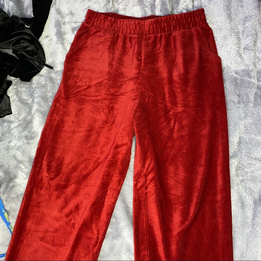 High Rise Corduroy Joggers